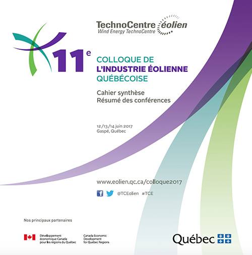 Cahier synthèse | 11<sup>e</sup> Colloque de l’industrie éolienne québécoise, 2017