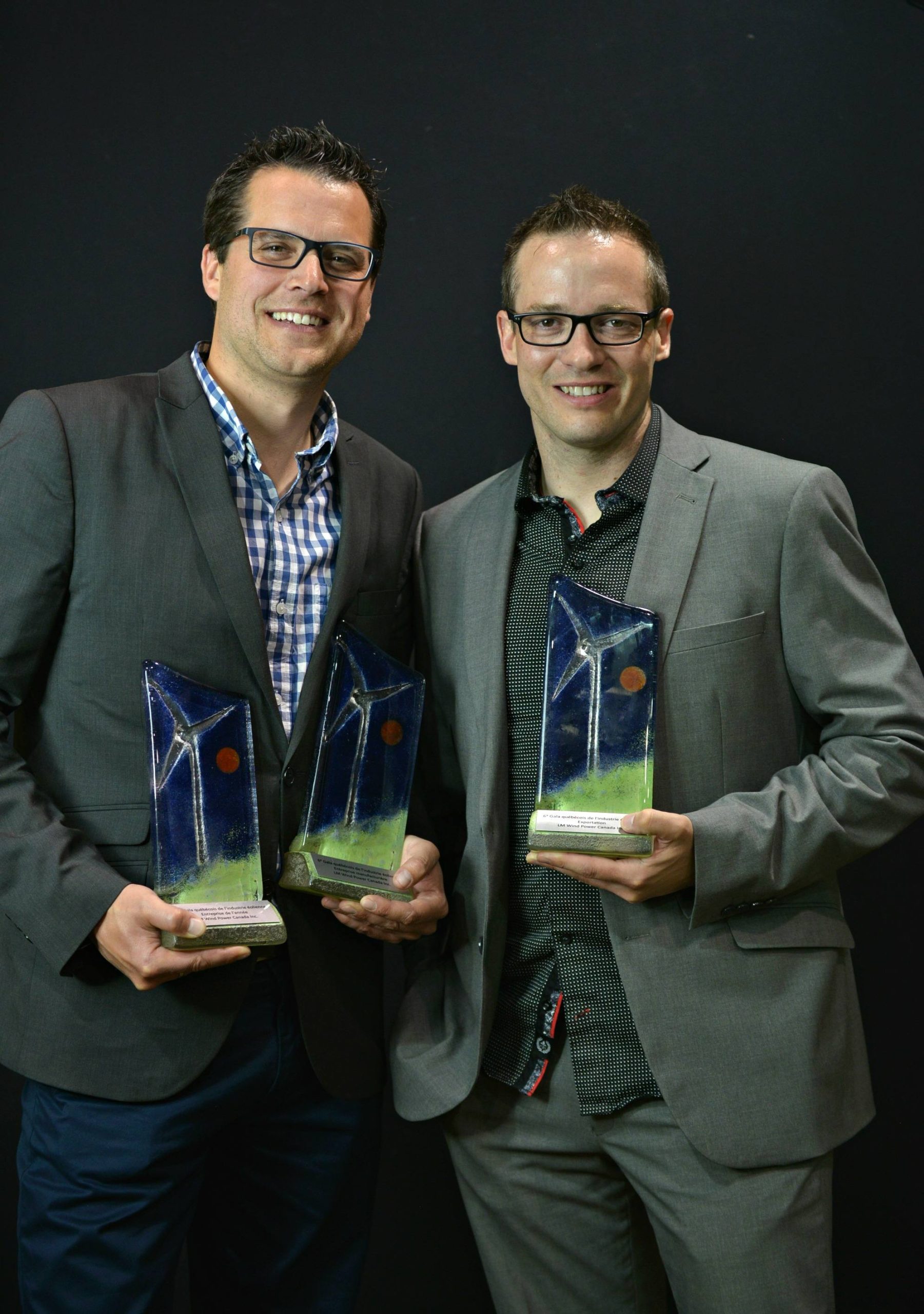 LM Wind Power Canada remporte trois prix lors  du 6e Gala québécois de l’industrie éolienne